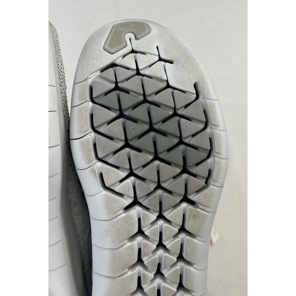 Nike Free RN Motion Flyknit Women's Running Shoes Gray Size 6 Active Gym Workout
